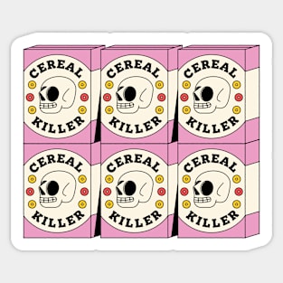 Cereal killer Sticker